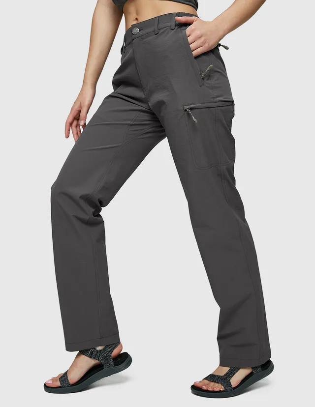 mier-tek-trek-women-s-quick-dry-lightweight-cargo-hiking-pants image 1