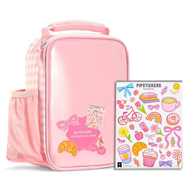 fit-fresh-x-pipsticks-sticker-kids-lunch-bag-with-exclusive-pipstickers-sticker- image 1