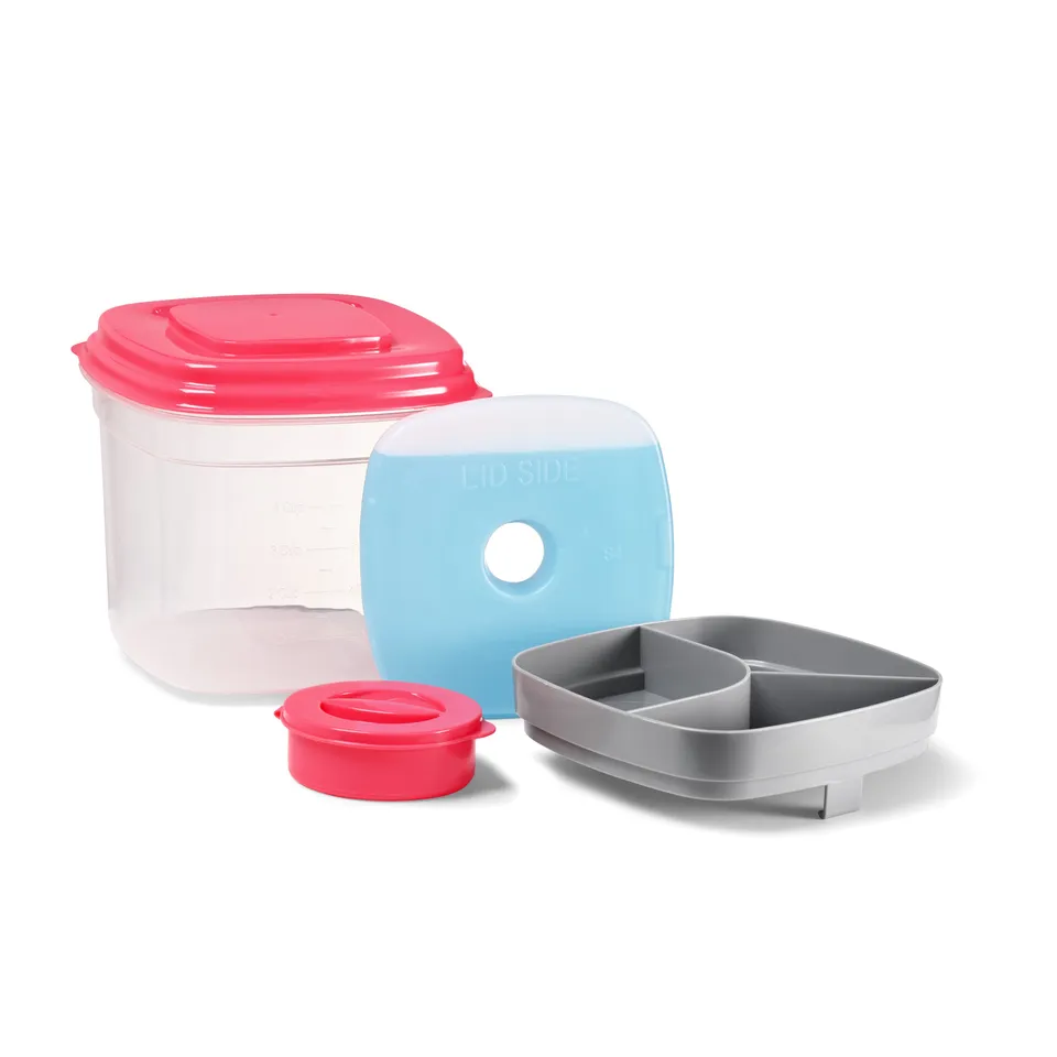 fit-fresh-adult-salad-shaker-container-with-removable-ice-pack-4-cup-pink image 1