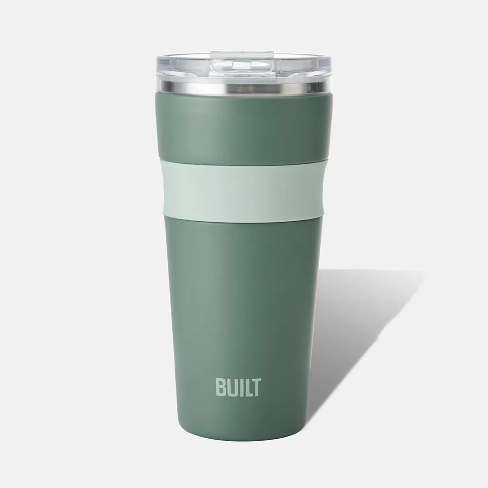 built-24oz-shasta-stainless-steel-tumbler-with-leak-proof-flip-lid-and-silicone- image 1