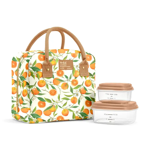 fit-fresh-bloomington-insulated-lunch-bag-with-lunch-kit-2-matching-containers-w image 1