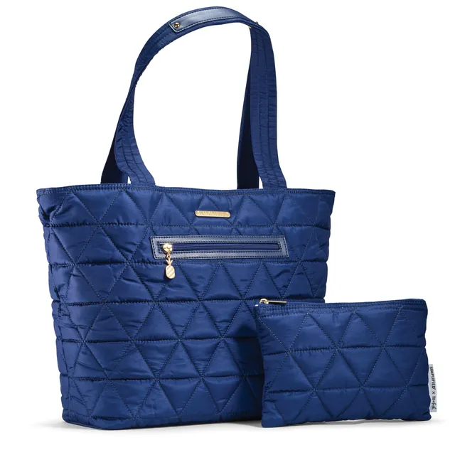 fit-fresh-metro-tote-2-in-1-work-lunch-bag-insulated-lunch-pocket-laptop-tote-fo image 1