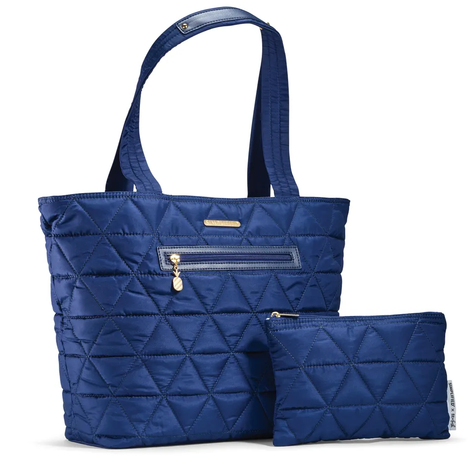 fit-fresh-metro-tote-2-in-1-work-lunch-bag-insulated-lunch-pocket-laptop-tote-fo image 1