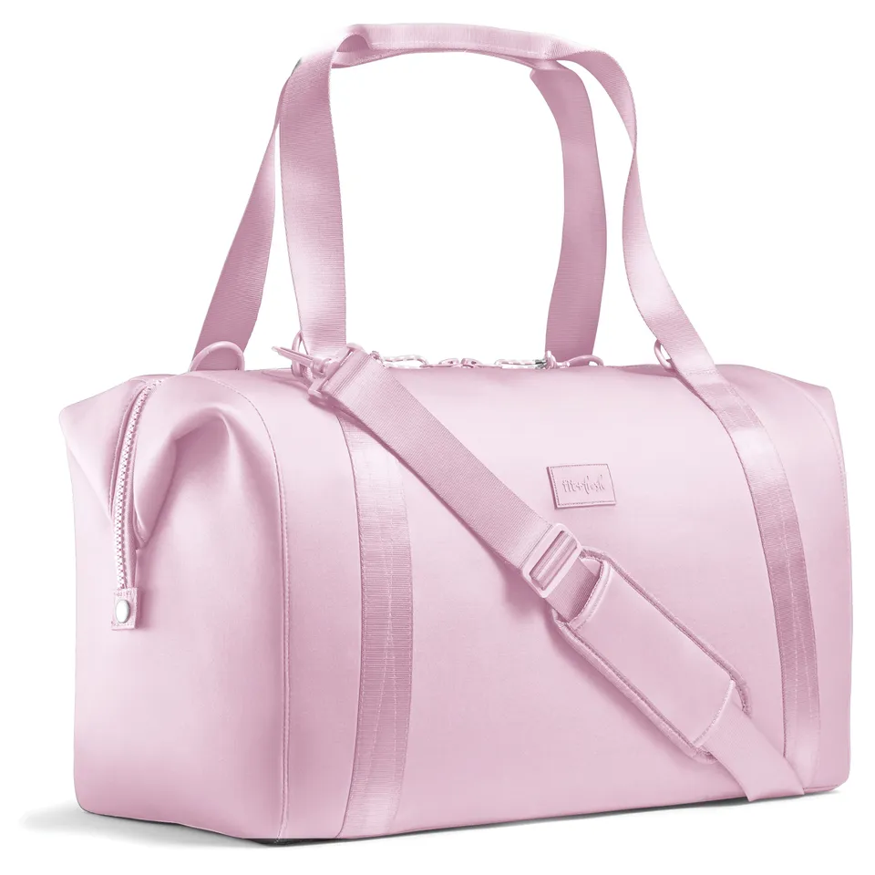 fit-fresh-neoprene-adult-travel-duffel-ballet-pink image 1