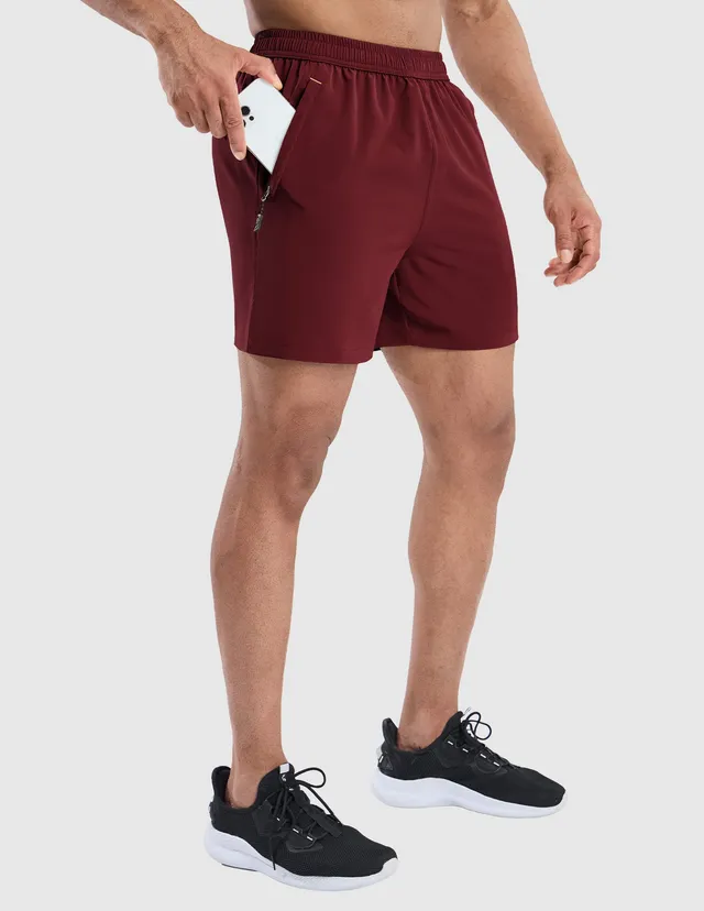 mier-sprintdry-5-men-s-running-shorts-recycled-stretch-athletic-shorts-with-line image 1