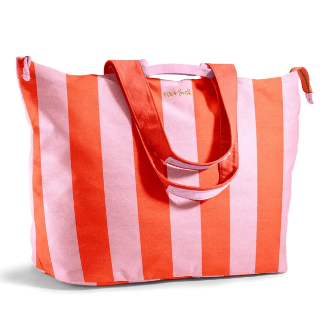 fit-fresh-all-the-things-xl-travel-tote-bag-daiquiri-cabana-stripe-22x18x12-extr image 1
