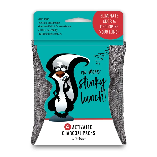 fit-fresh-activated-charcoal-odor-absorber-packs-4-pack-gray image 1