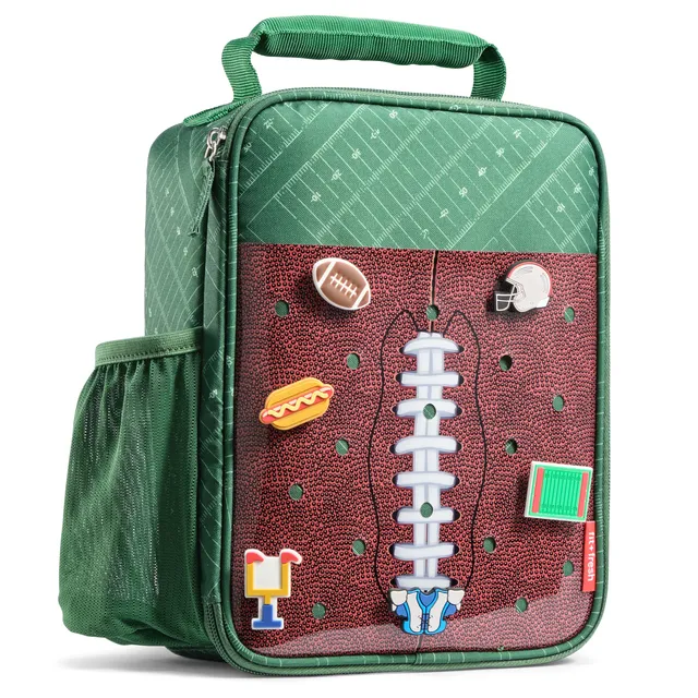 fit-fresh-charm-kids-insulated-lunch-bag-with-22-charm-slots-6-included-sports-c image 1