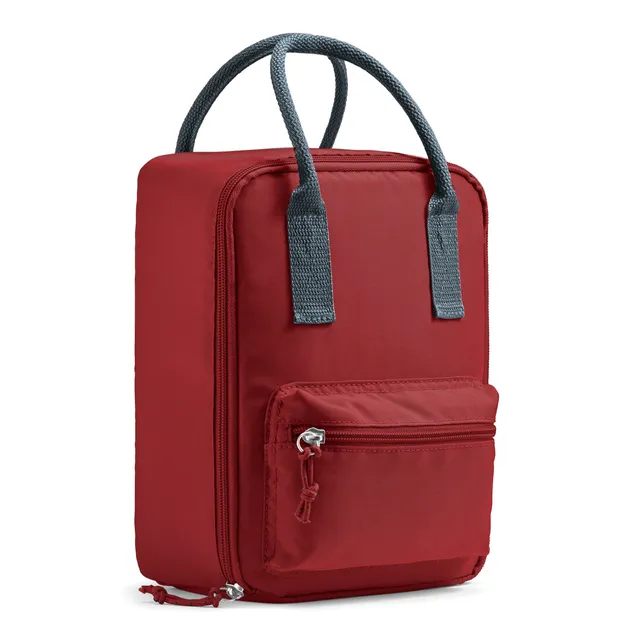 fit-fresh-connor-kids-lunch-bag-cardinal-slim-insulated-lunch-box-that-fits-bent image 1