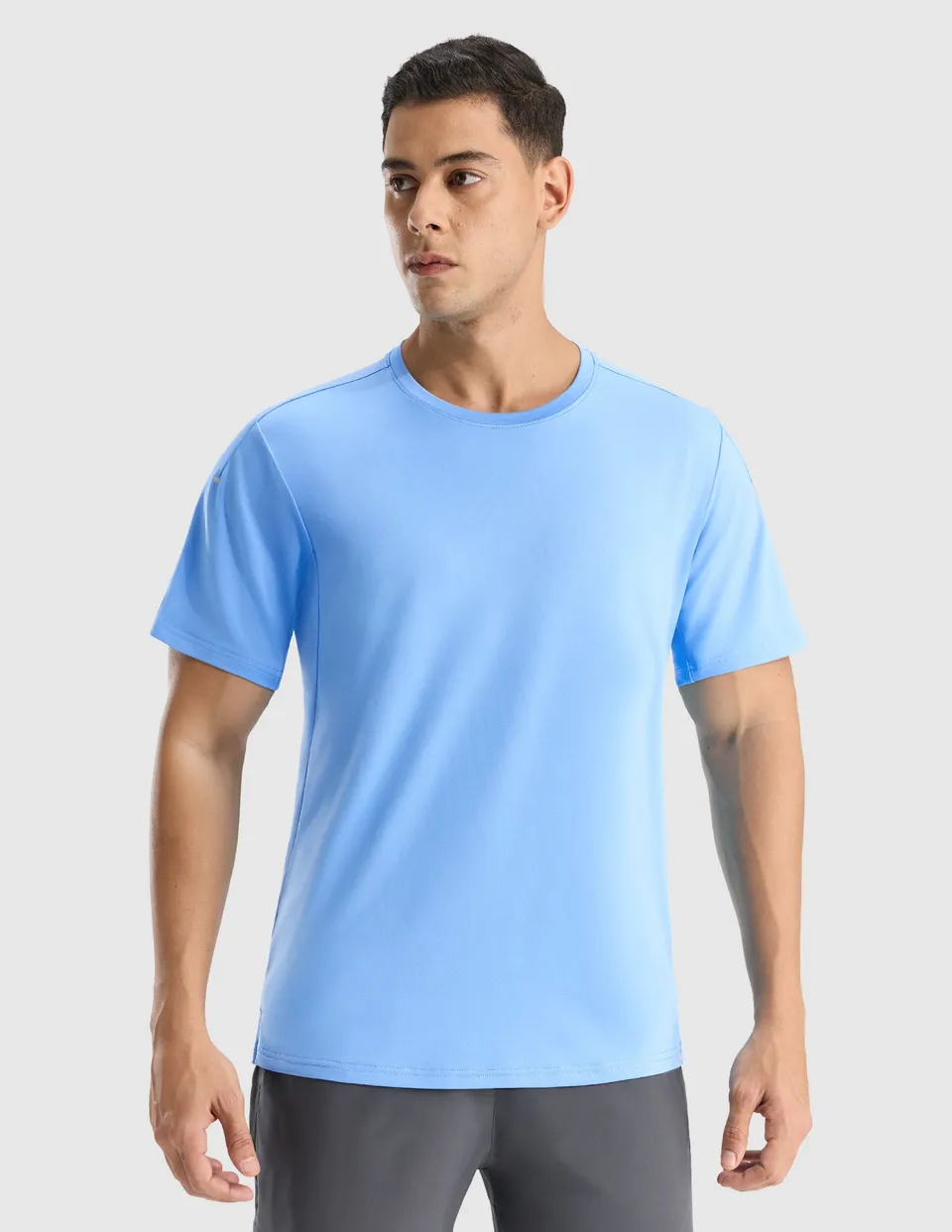 mier-coolmax-men-s-performance-running-tee-moisture-wicking-4-way-stretch-marath image 1