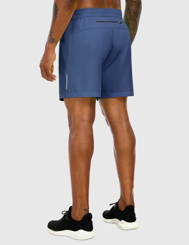 mier-sprintdry-men-s-5-running-shorts-with-phone-pocket-3-zip-pockets-reflective image 1