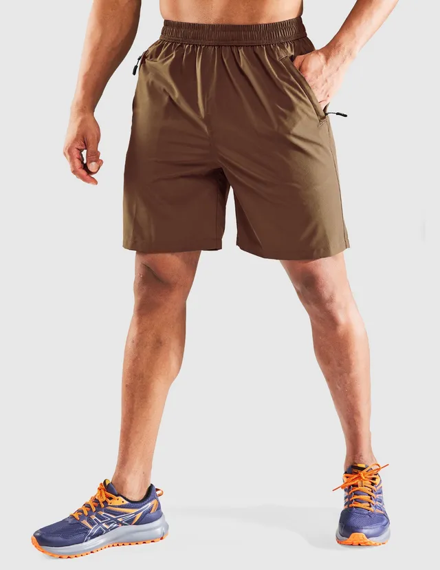 mier-men-s-sprintdry-7-inch-running-shorts-with-zip-pockets-best-seller-4-way-st image 1