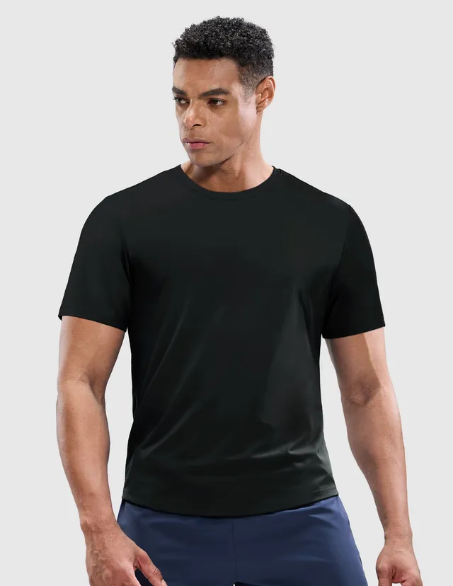 mier-breezerun-men-s-upf-50-running-t-shirt-4-way-stretch-dry-fit-tee image 1