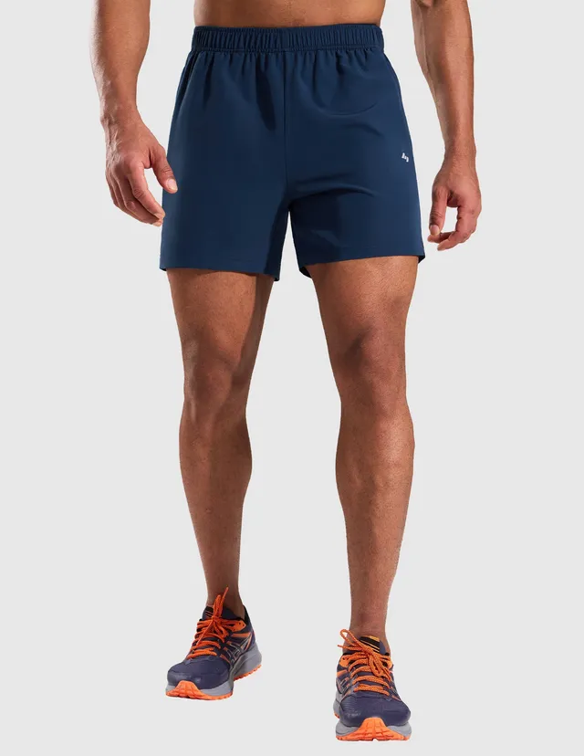 mier-sprintdry-men-s-5-split-running-shorts-with-zipper-pockets image 1