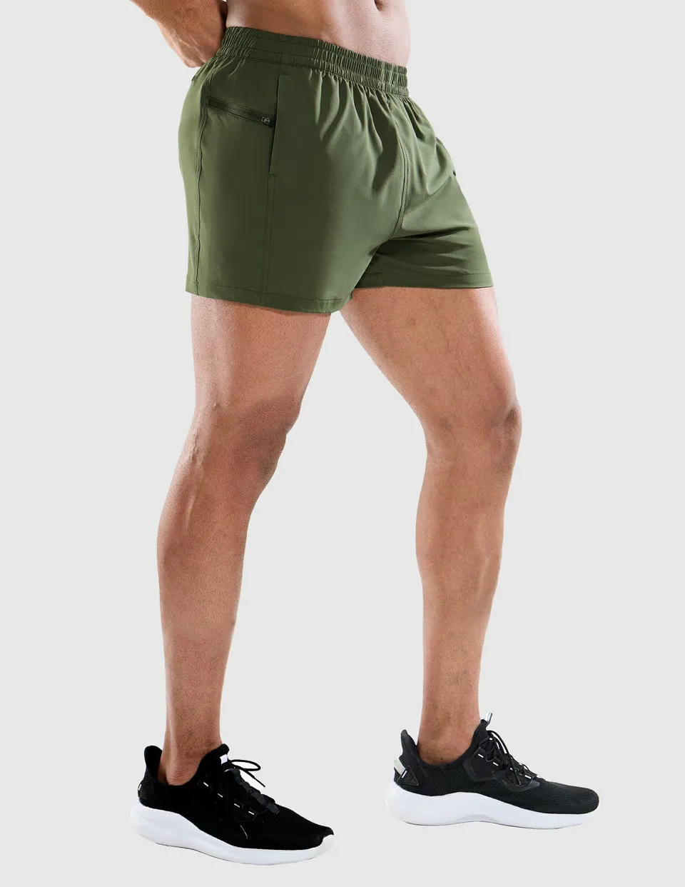 mier-pacelite-men-s-3-running-shorts-with-built-in-brief-liner image 1
