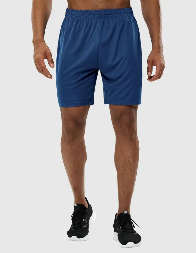 mier-men-s-quick-dry-athletic-running-shorts-5-inch-pocket-free-with-adjustable- image 1