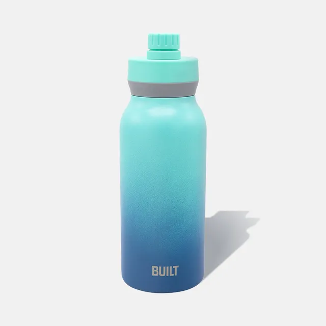 built-32oz-wide-mouth-cascade-stainless-steel-water-bottle-with-chug-lid image 1