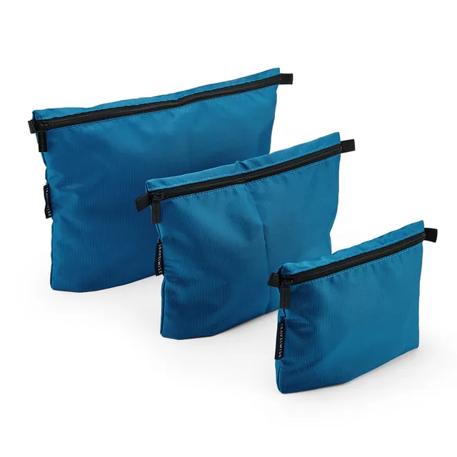built-travelwise-3-piece-pouch-set-small-medium-large-polyester-travel-organizer image 1