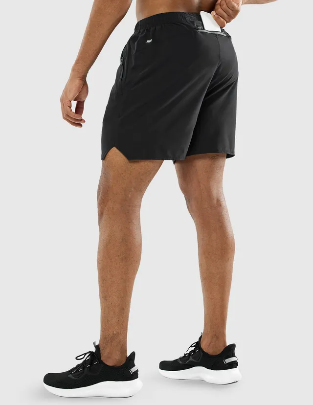 mier-pacelite-men-s-5-running-shorts-with-zipper-pockets-quick-dry-mesh-ventilat image 1
