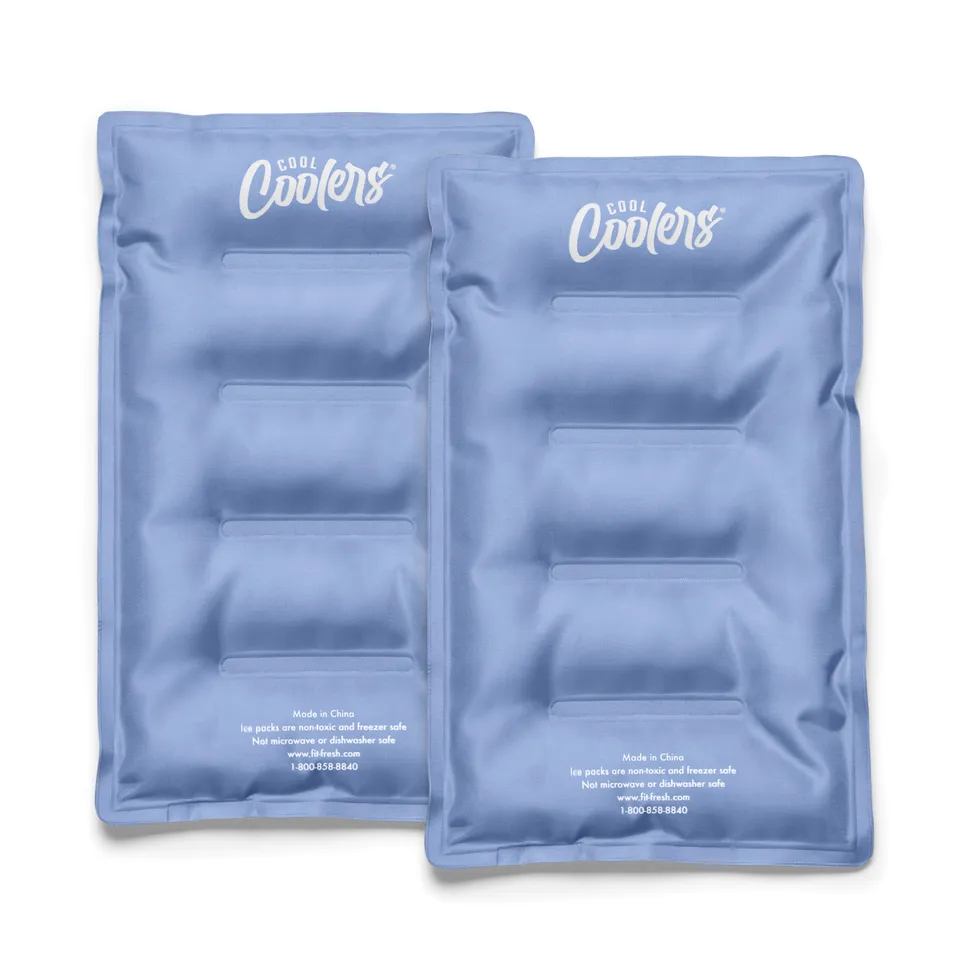 fit-fresh-cool-coolers-xl-soft-ice-packs-cornflower-2-pack-flexible-reusable-lun image 1