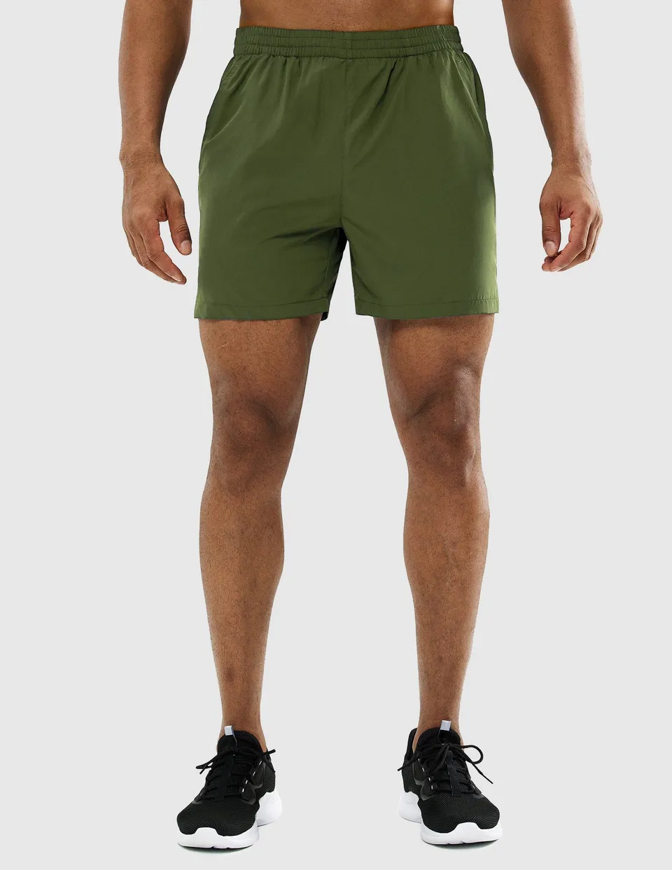 mier-pacelite-men-s-5-split-running-shorts-with-mesh-panels-and-adjustable-fit image 1