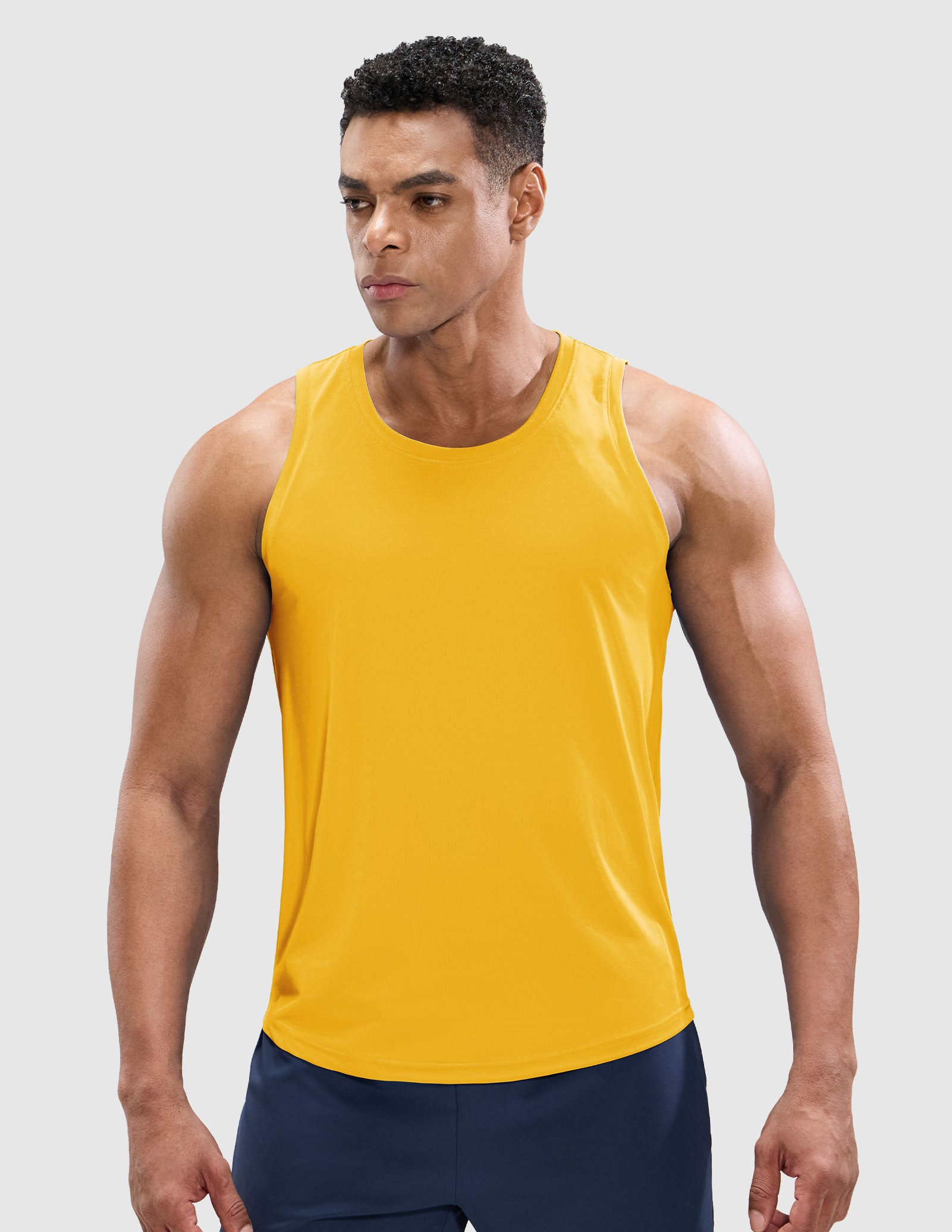 mier-breezerun-men-s-sleeveless-running-tank-quick-dry-4-way-stretch-sprintdry-w image 3