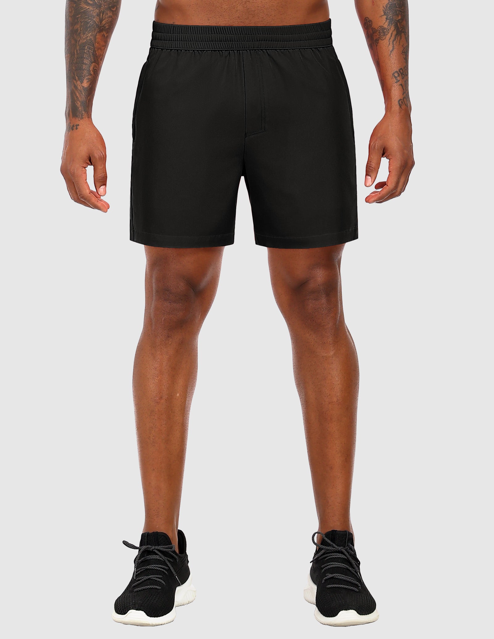 mier-sprintdry-men-s-5-running-shorts-with-phone-pocket-3-zip-pockets-reflective image 7