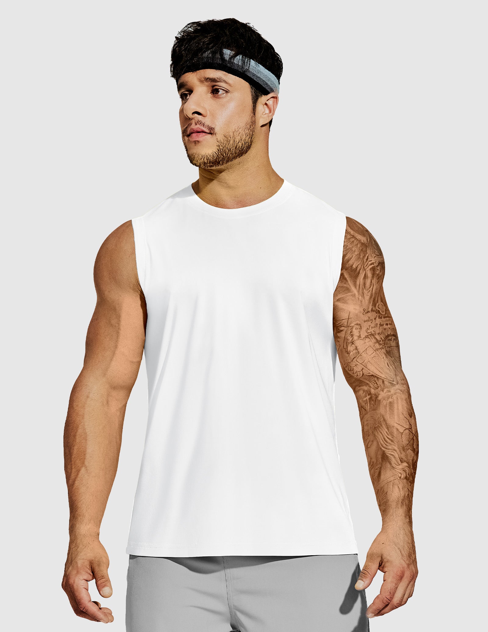 mier-breezerun-men-s-sleeveless-workout-tank-top-quick-dry-upf-50-4-way-stretch image 6