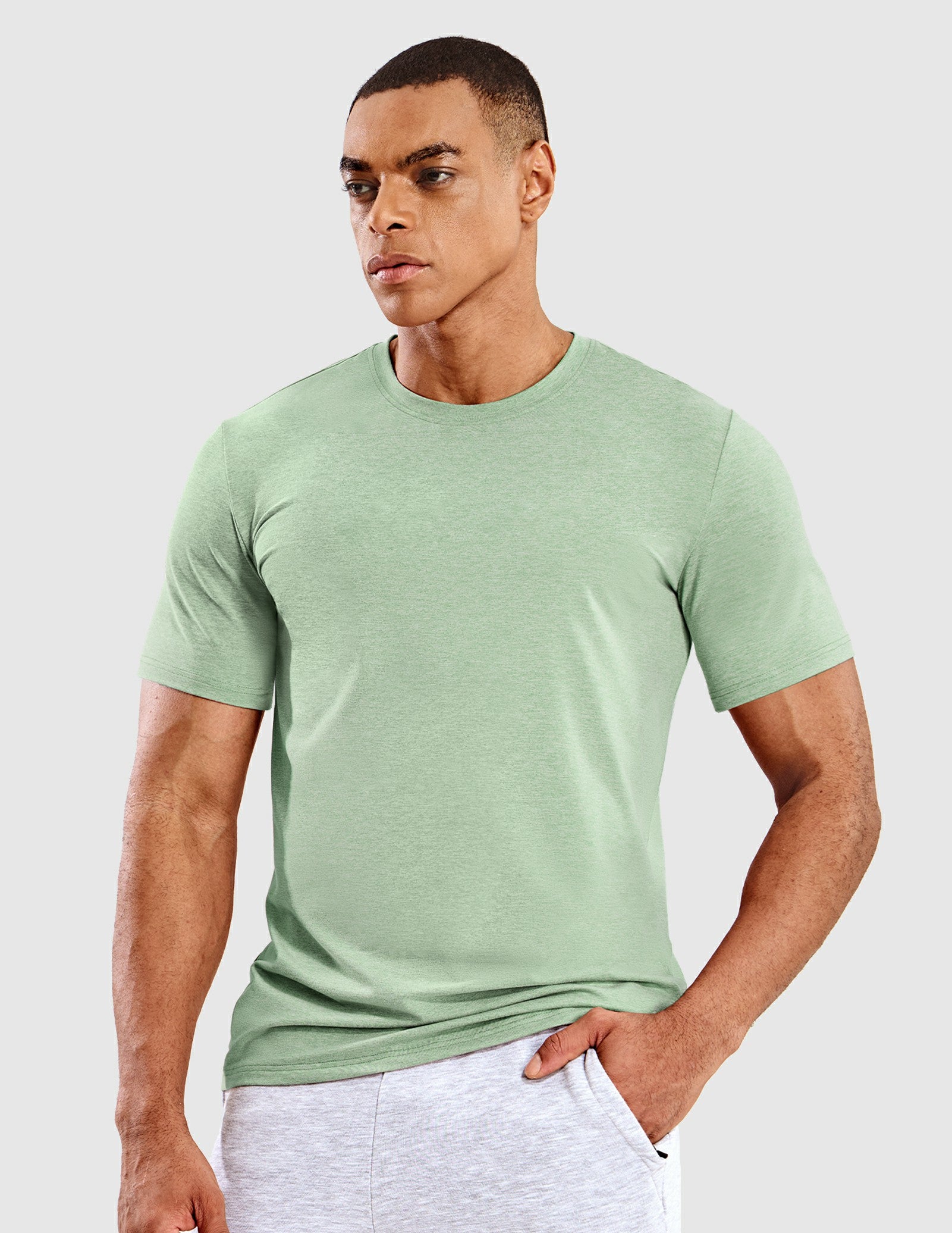 mier-x-sofort-men-s-buttery-soft-short-sleeve-dry-fit-athletic-t-shirt-4-way-str image 2