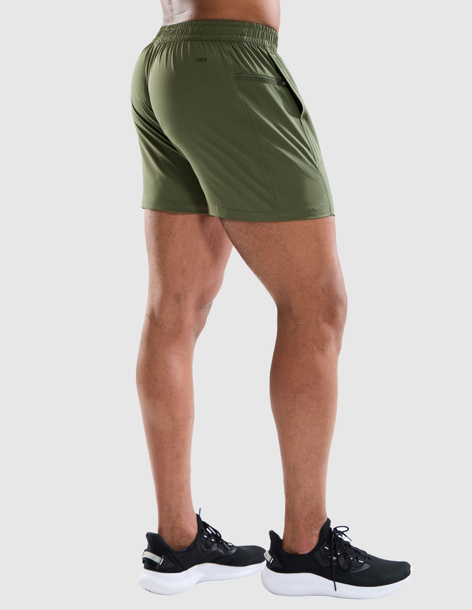 mier-pacelite-men-s-3-running-shorts-with-built-in-brief-liner image 4