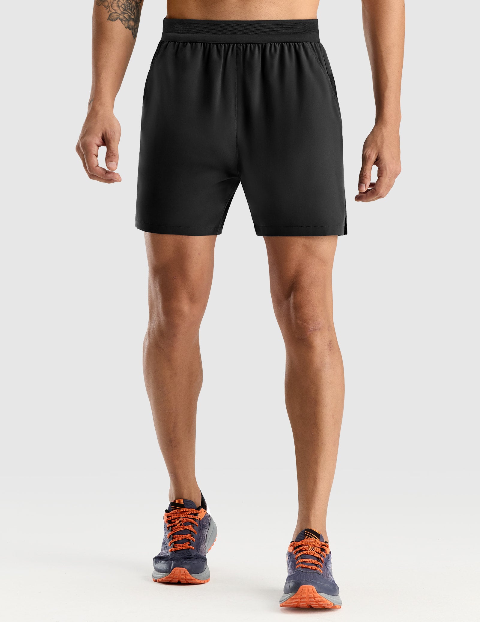 mier-men-s-pacelite-5-inch-quick-dry-performance-running-shorts-with-liner image 2
