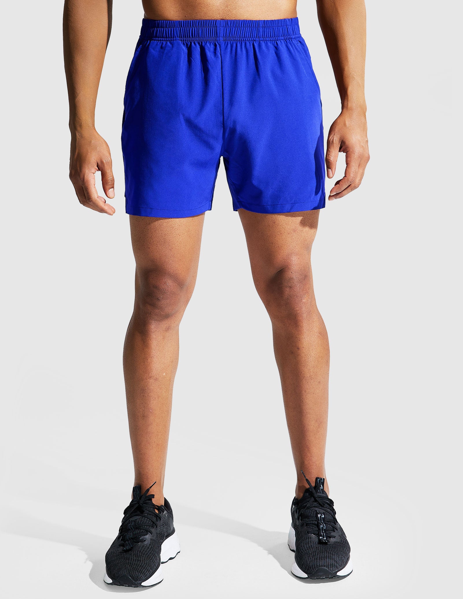 mier-pacelite-men-s-5-running-shorts-with-3-pockets-and-4-way-stretch-quick-dry- image 2