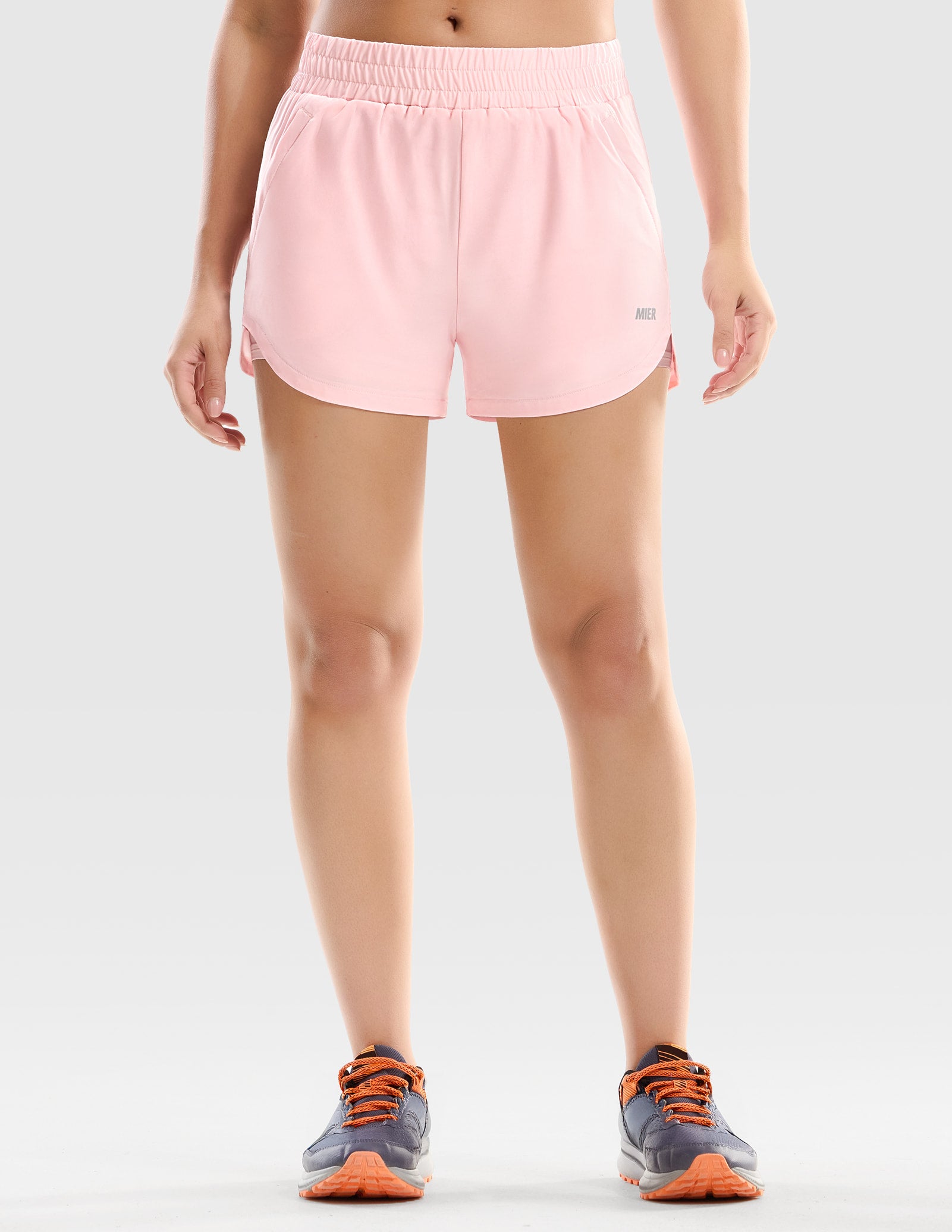 mier-pacelite-women-s-3-2-in-1-running-shorts-with-zipper-pockets image 6