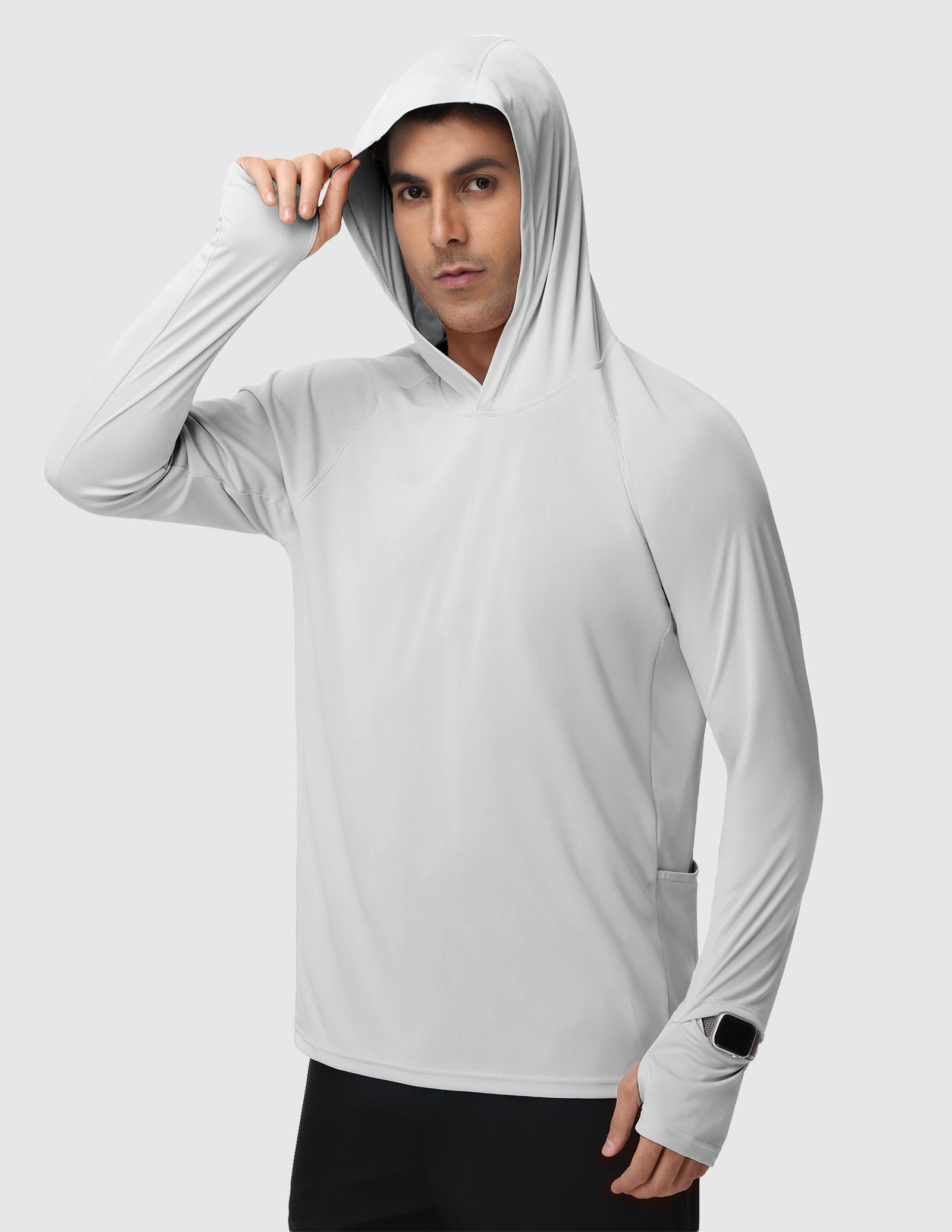 mier-tempocool-men-s-upf-50-performance-long-sleeve-running-hoodie image 8