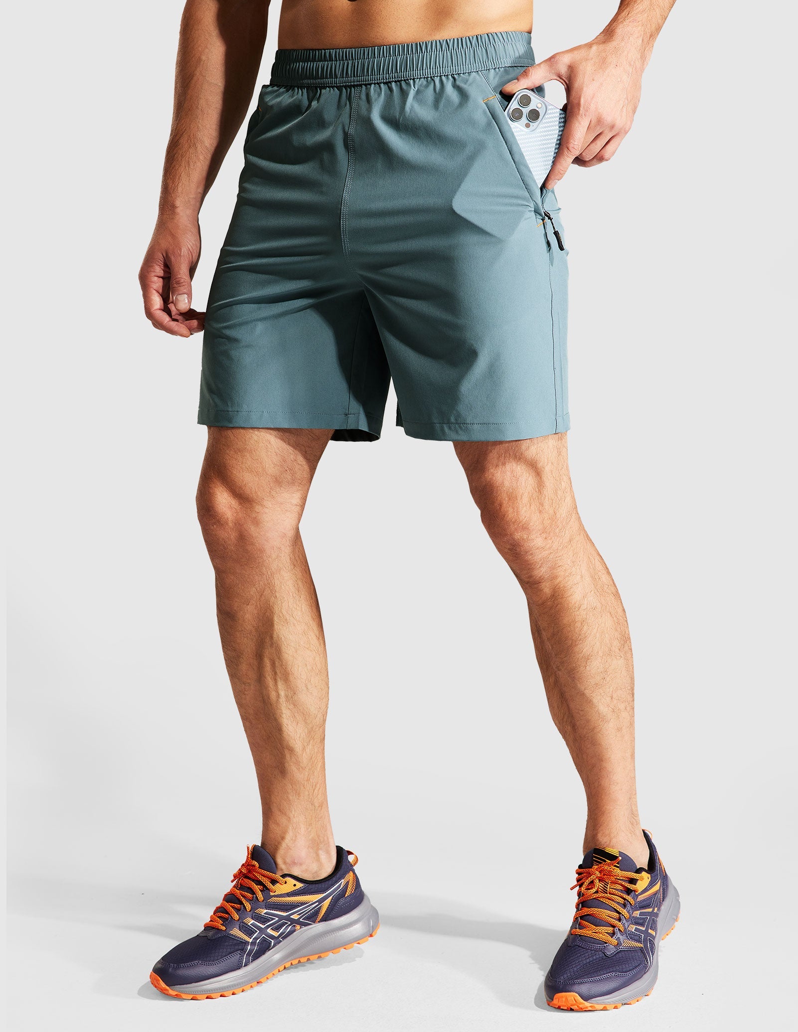 mier-men-s-sprintdry-7-inch-running-shorts-with-zip-pockets-best-seller-4-way-st image 5