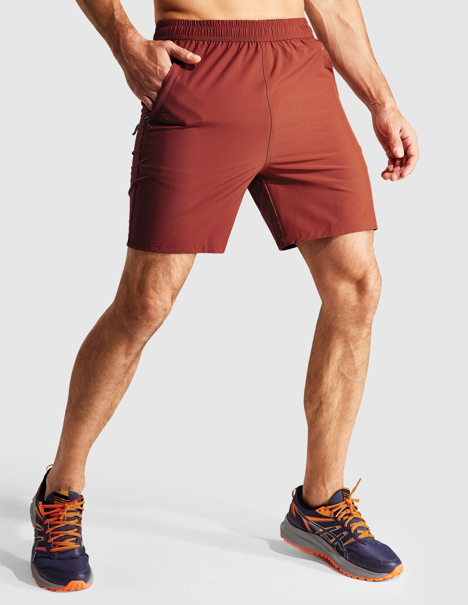mier-men-s-sprintdry-7-inch-running-shorts-with-zip-pockets-best-seller-4-way-st image 7