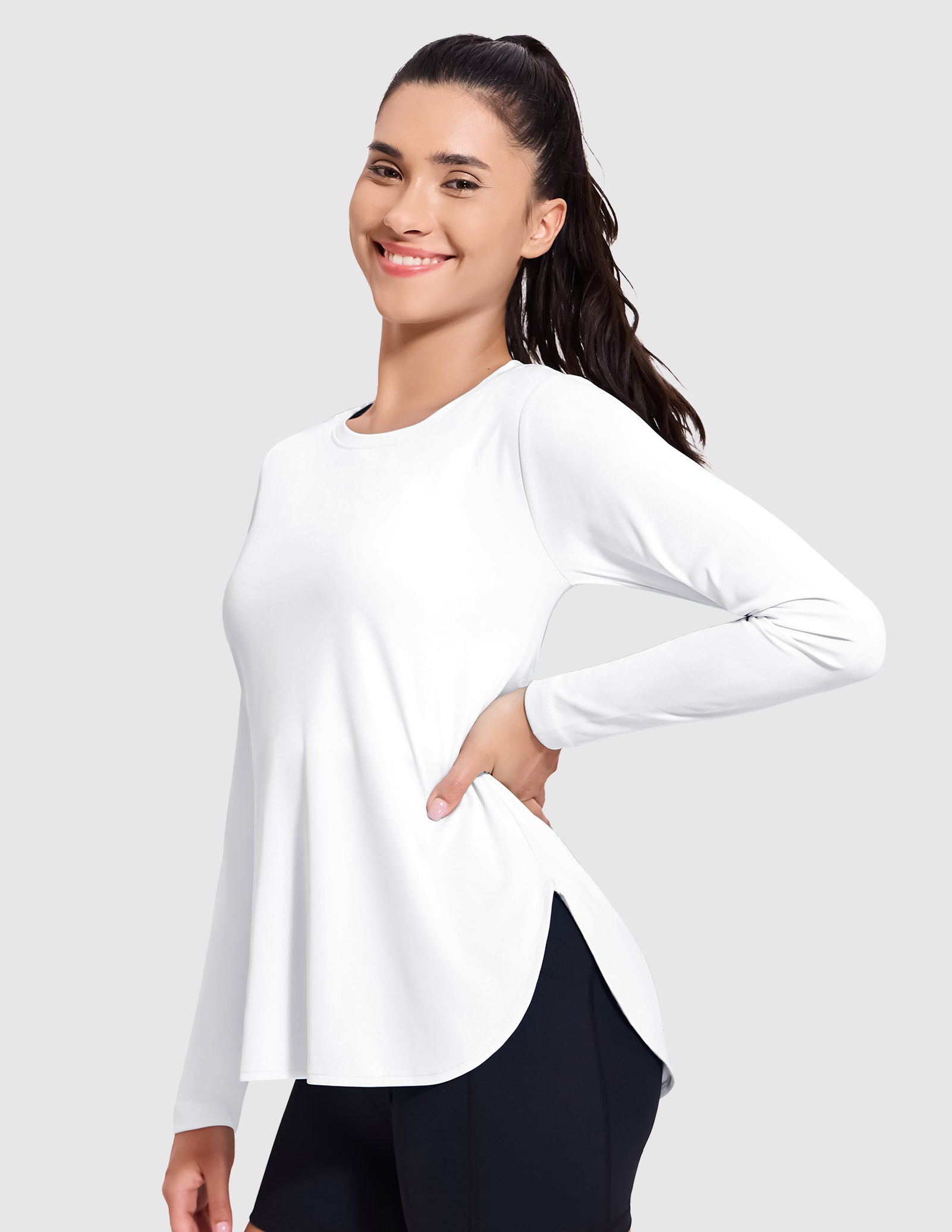 mier-repetek-tempocool-women-s-long-sleeve-running-shirt-with-upf-50 image 5