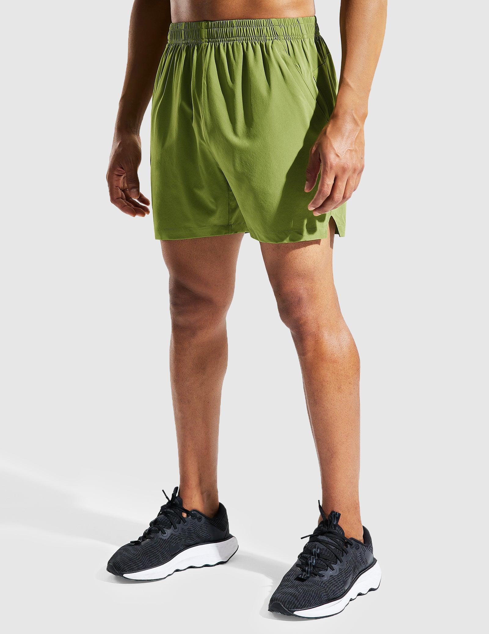 mier-pacelite-men-s-5-running-shorts-with-zipper-pockets-quick-dry-mesh-ventilat image 8