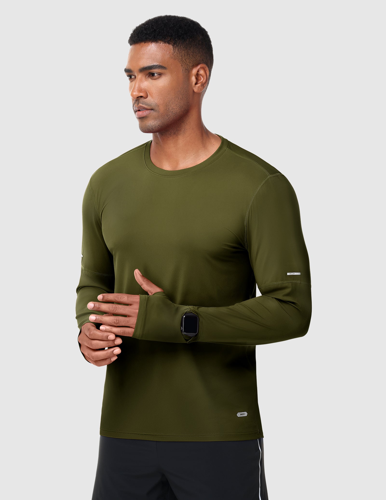 mier-breezerun-men-s-long-sleeve-upf-50-quick-dry-shirt-sun-protection-performan image 6