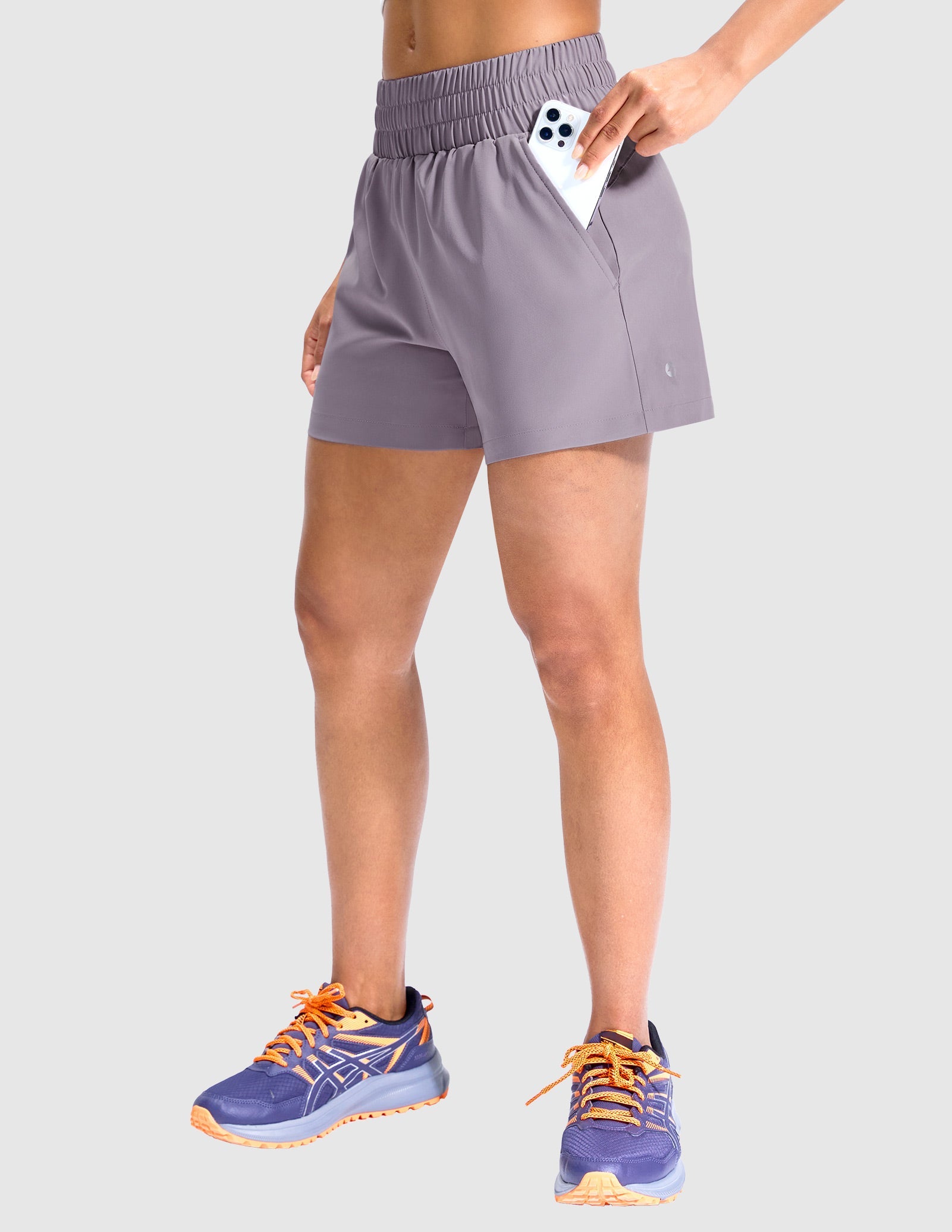 mier-women-s-sprintdry-4-inch-running-shorts-with-brief-liner image 3