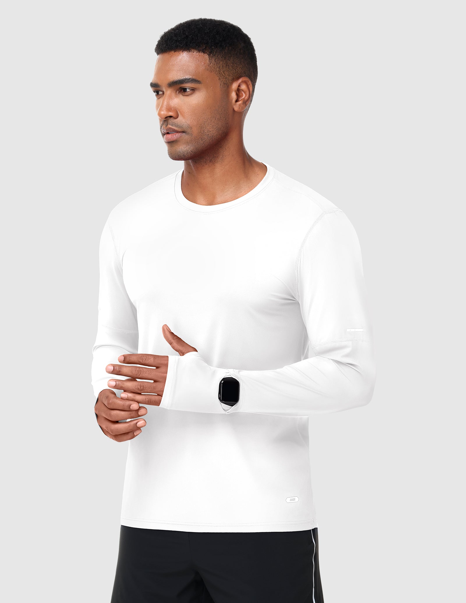 mier-breezerun-men-s-long-sleeve-upf-50-quick-dry-shirt-sun-protection-performan image 2