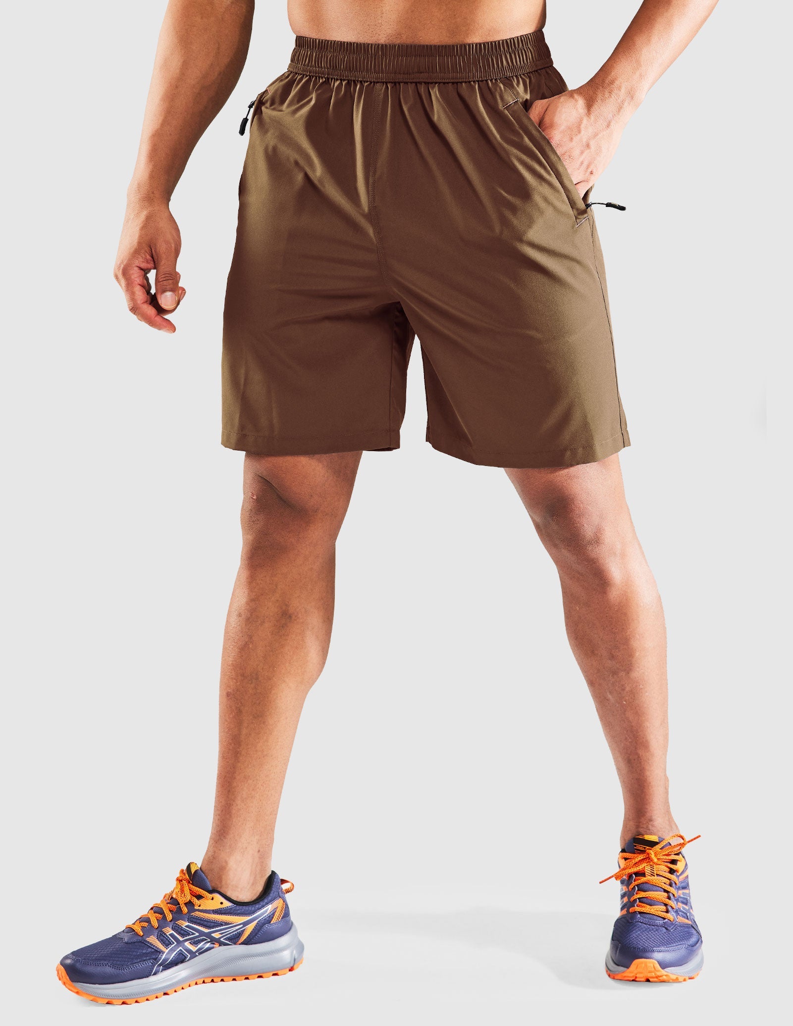 mier-men-s-sprintdry-7-inch-running-shorts-with-zip-pockets-best-seller-4-way-st image 1