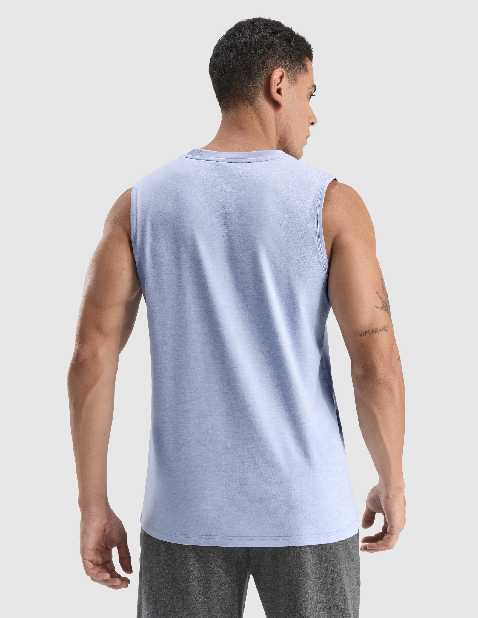 mier-x-sofort-men-s-ultra-soft-peached-performance-muscle-tank-cloud-knit-sleeve image 4
