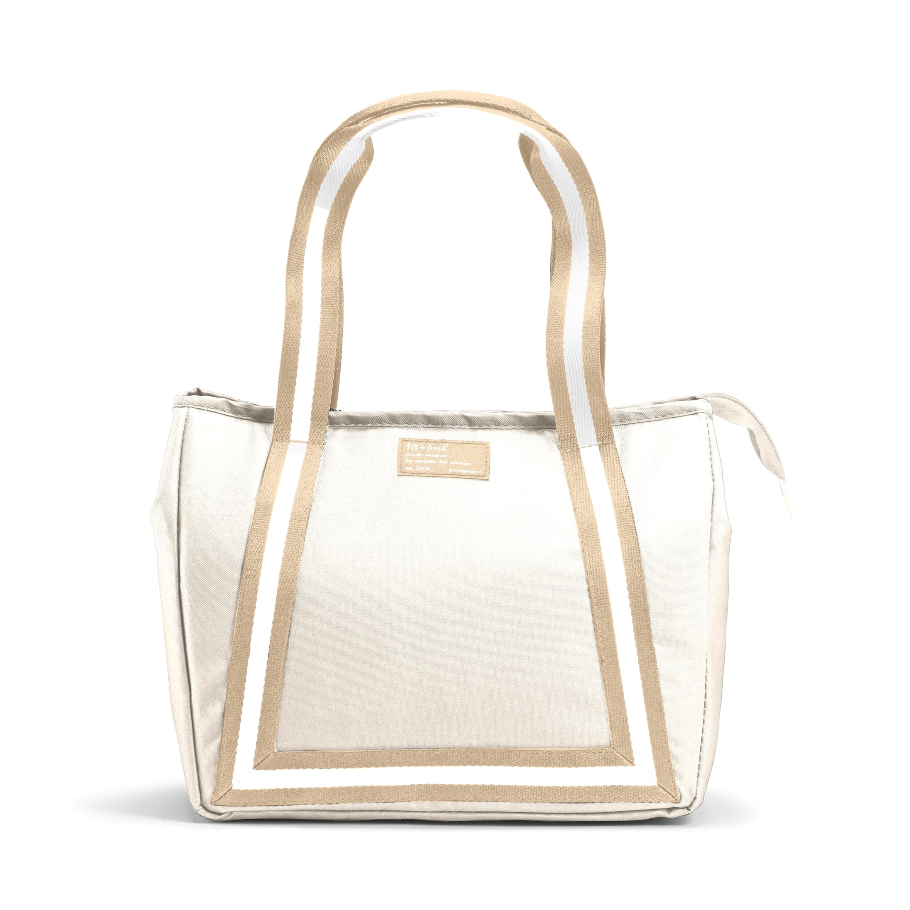 fit-fresh-everleigh-lunch-bag-with-lunch-kit-cream-xl-roomy-insulated-lunch-bag- image 4