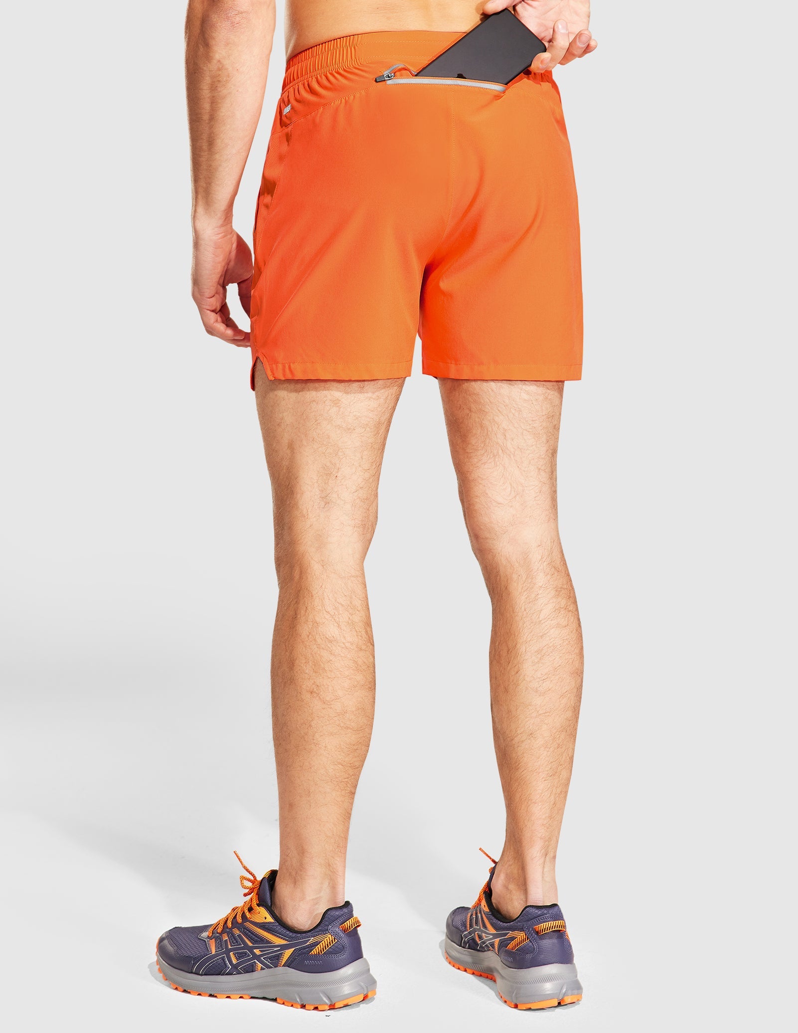 mier-pacelite-men-s-5-running-shorts-with-zipper-pockets-quick-dry-mesh-ventilat image 4