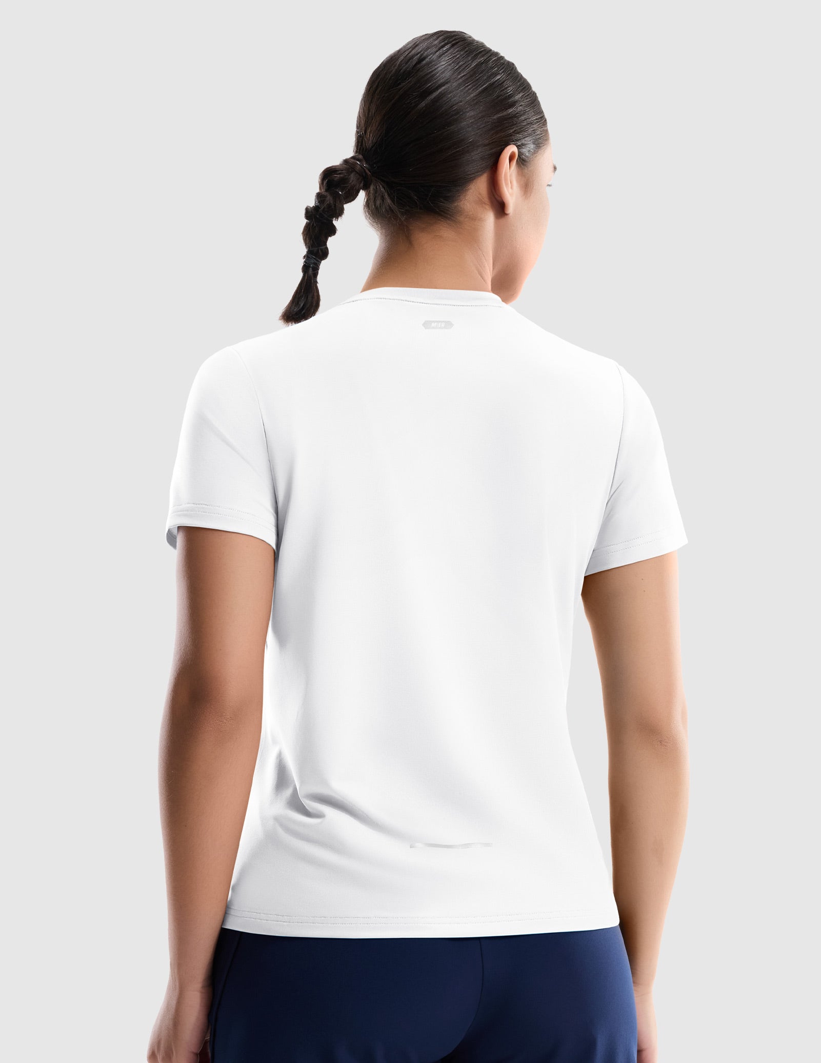 mier-coolmax-women-s-running-shirt-breathable-quick-dry-athletic-tee-92-8-poly-s image 3
