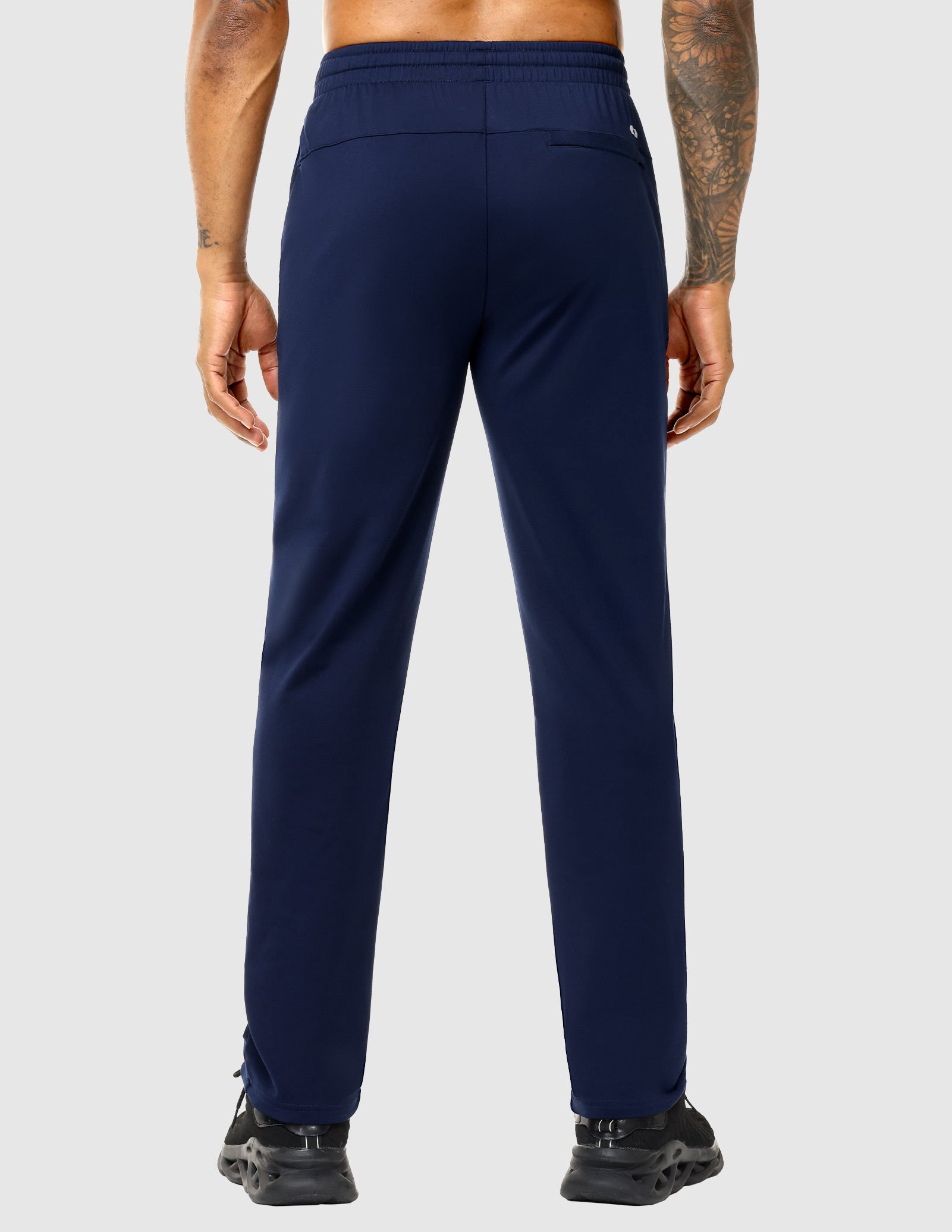 mier-men-s-fleece-lined-athletic-pants-cold-weather-joggers-with-4-pockets-and-z image 8