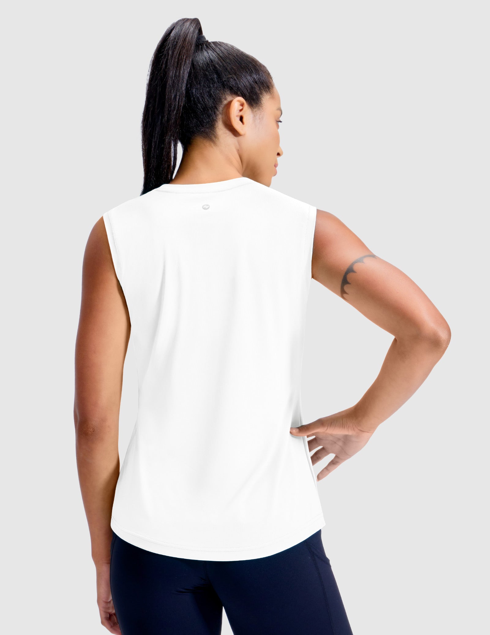 mier-breezerun-women-s-sleeveless-tee-upf-50-moisture-wicking-workout-tank-top-f image 4