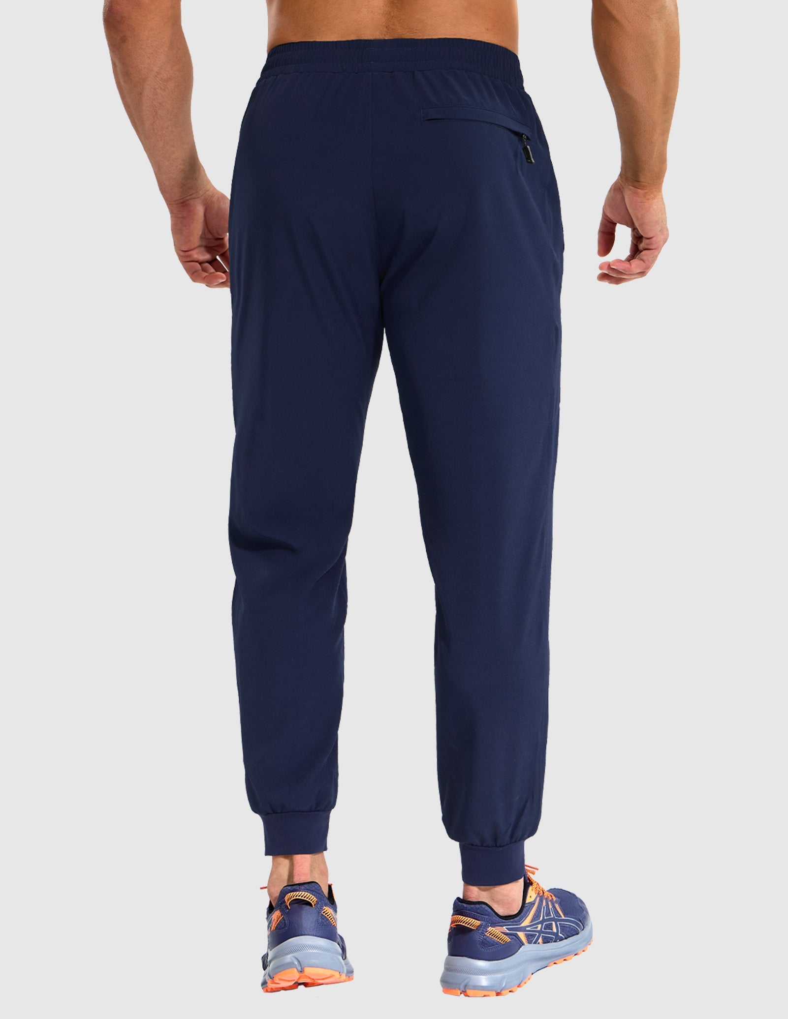 mier-men-s-sprintdry-joggers-lightweight-recycled-polyester-running-pants-with-w image 4