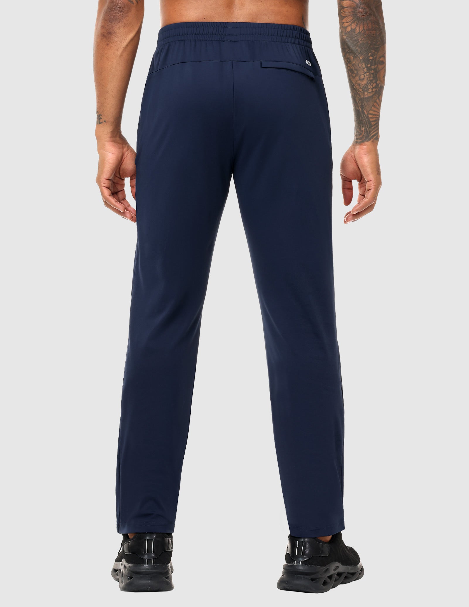 mier-men-s-lightweight-athletic-sweatpants-with-3-zipper-pockets-high-stretch-st image 4